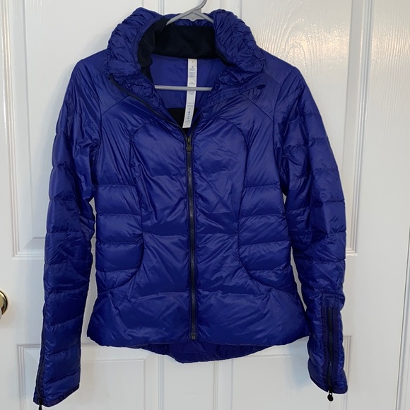 Lululemon Down Town Puffy Jacket in Pigment Blue - Picture 5 of 8